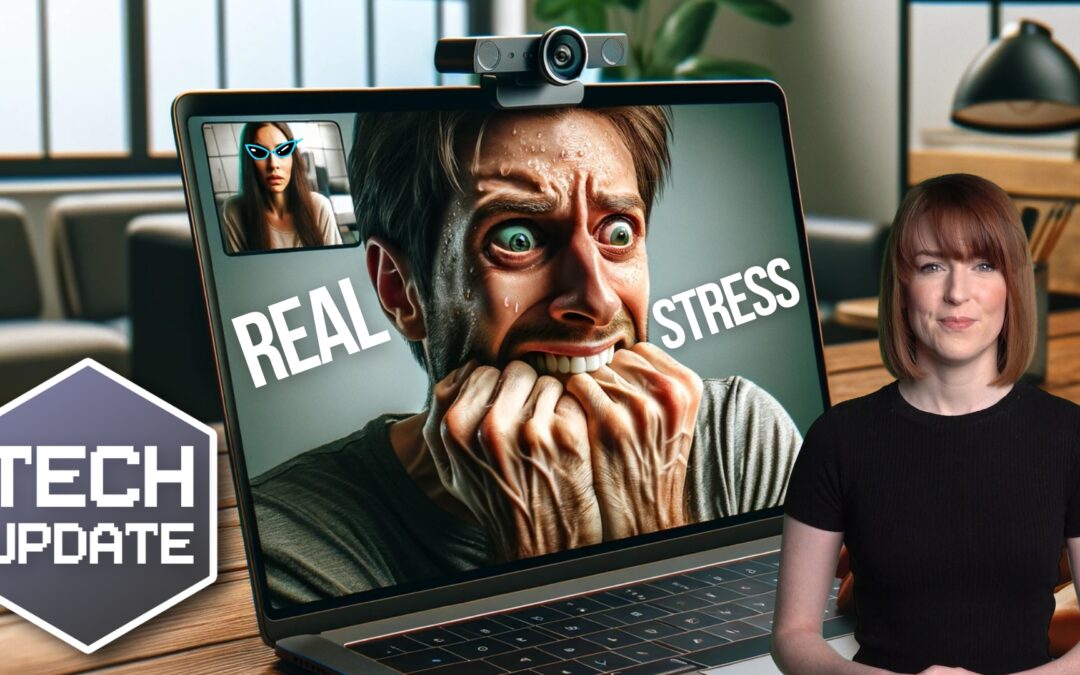 You’re not imagining it, video calls ARE stressful